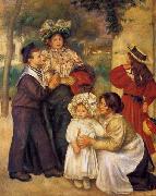 Pierre-Auguste Renoir The Artist Family, oil painting reproduction